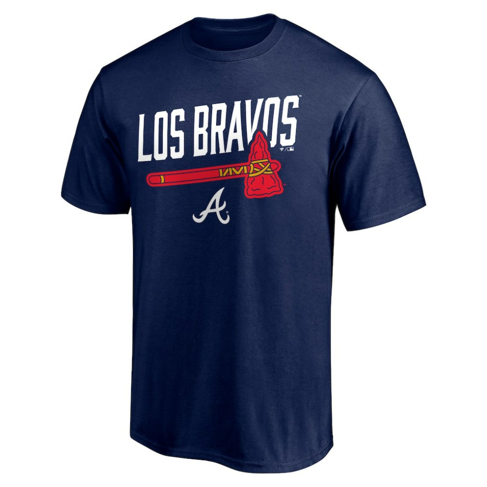 Atlanta Braves Long Ball Los Bravos T-Shirt for sale