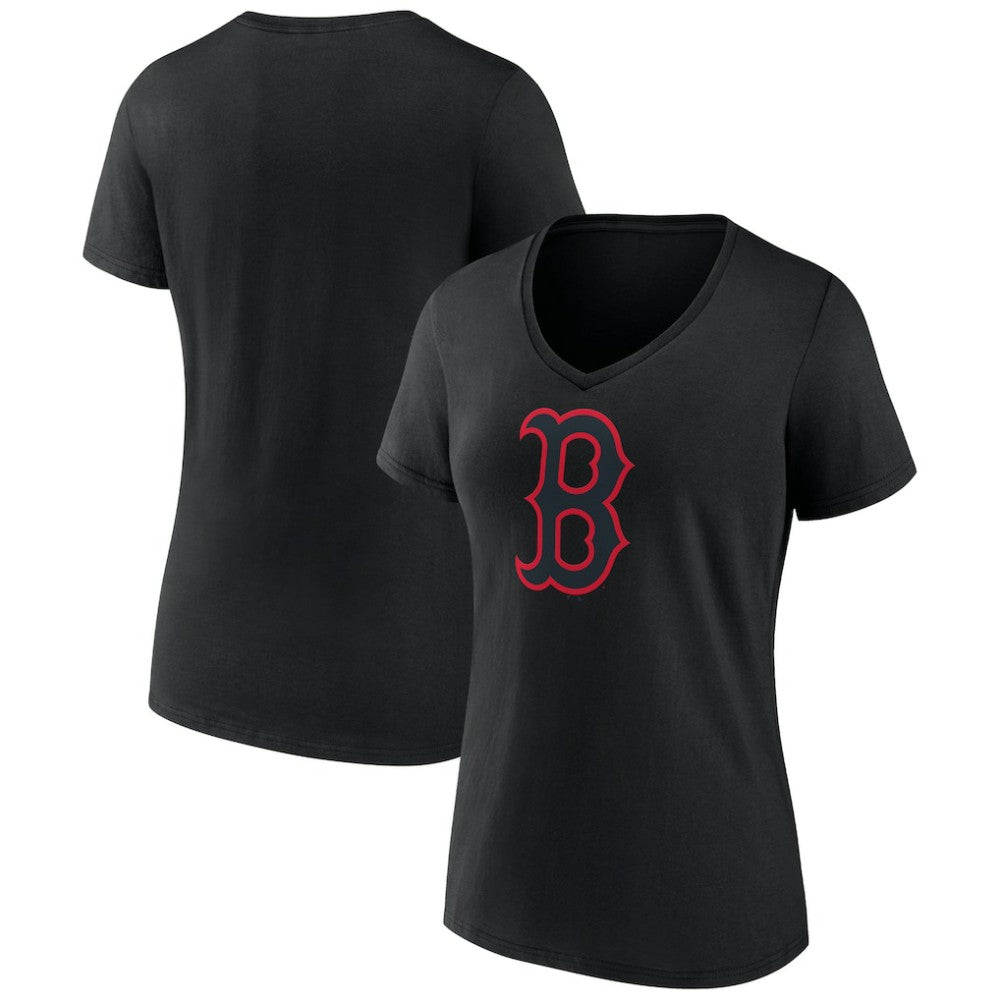 Boston Red Sox Women's Rough Diamond V-Neck T-Shirt Sale