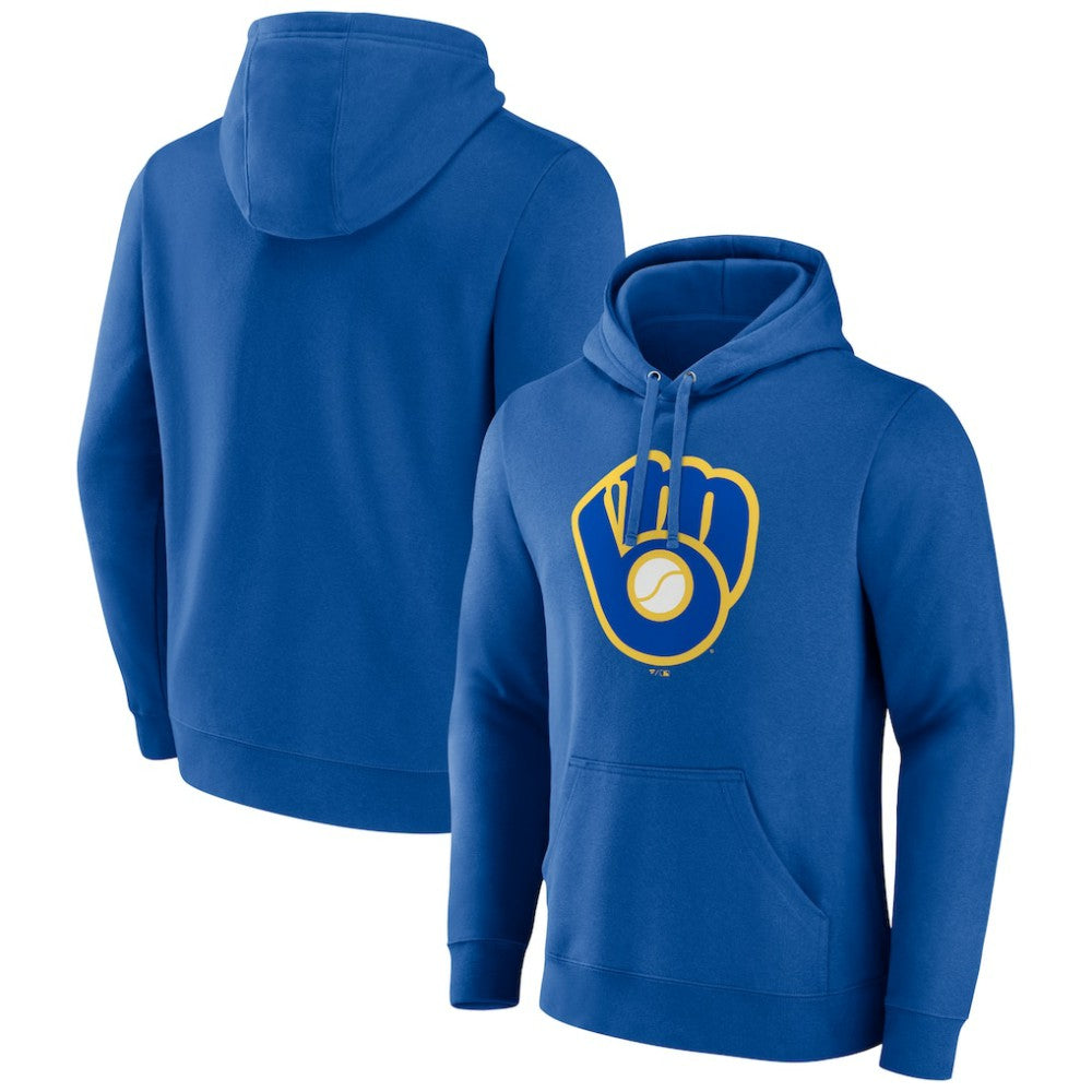 Milwaukee Brewers Cooperstown Collection Pullover Hoodie discount