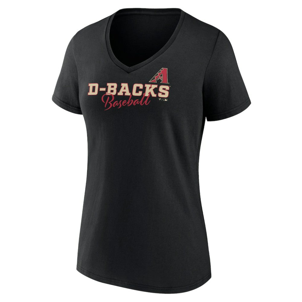Arizona Diamondbacks Women's Back In Business V-Neck T-Shirt Sale