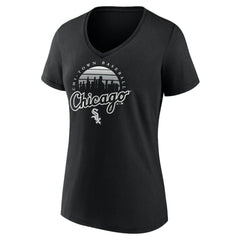 Chicago White Sox Women's One Champion V-Neck T-Shirt Clearance