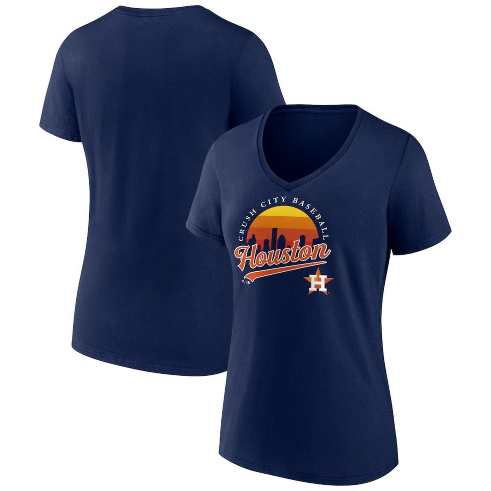 Houston Astros Women's One Champion V-Neck T-Shirt Online