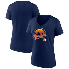 Houston Astros Women's One Champion V-Neck T-Shirt Online