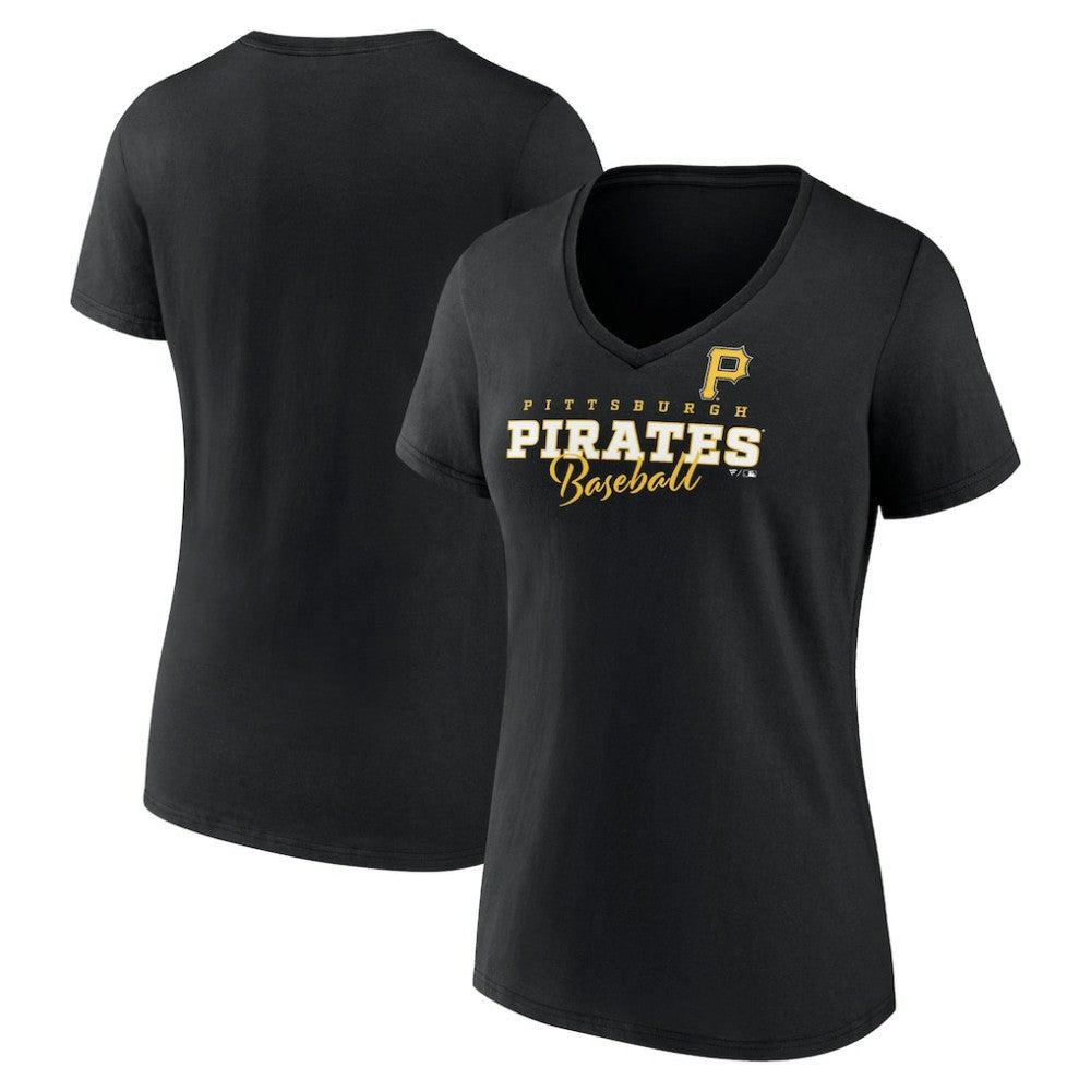 Pittsburgh Pirates Women's Back In Business V-Neck T-Shirt Near Me