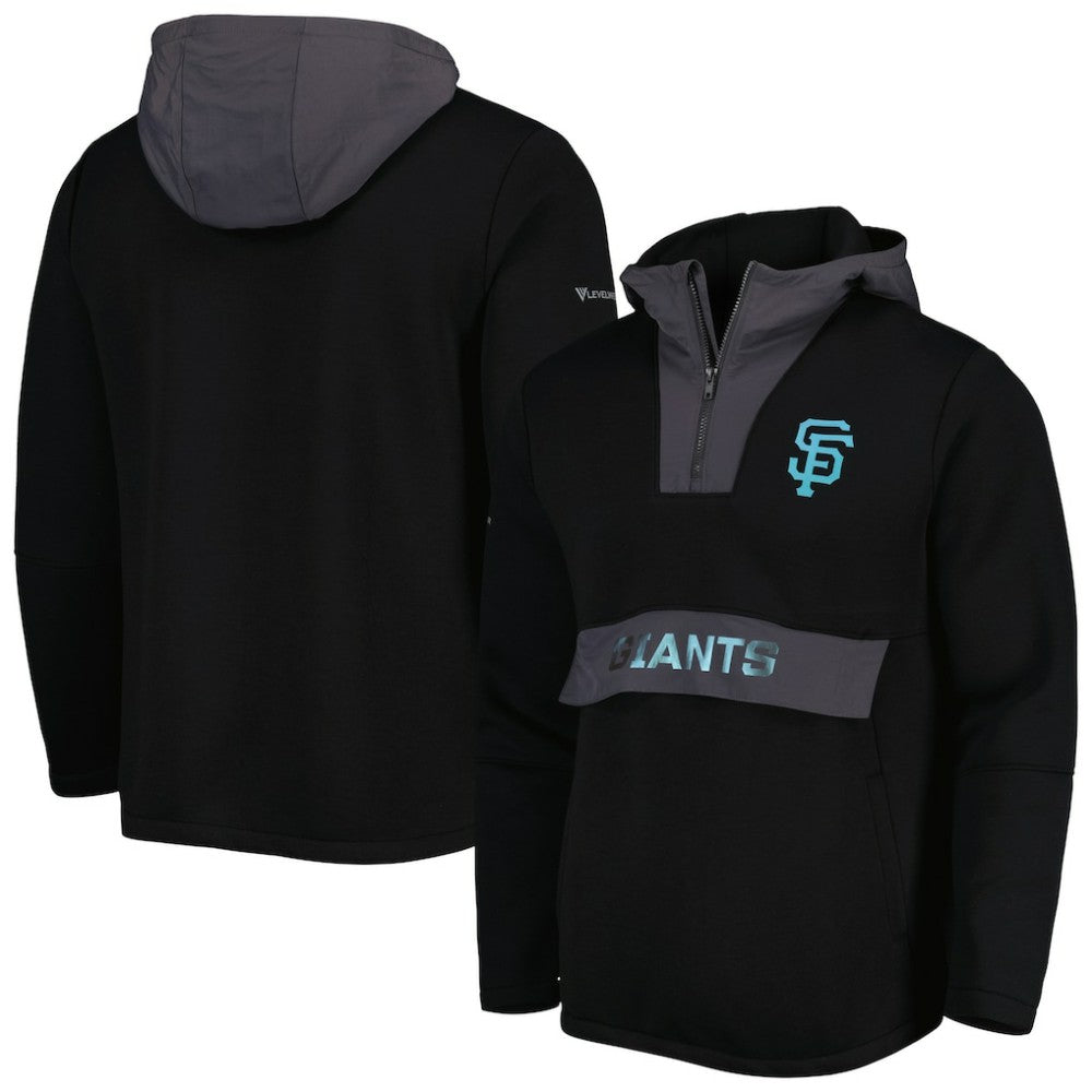 San Francisco Giants Levelwear Ruckus Quarter-Zip Hoodie Clearance