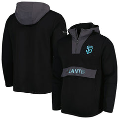 San Francisco Giants Levelwear Ruckus Quarter-Zip Hoodie Clearance