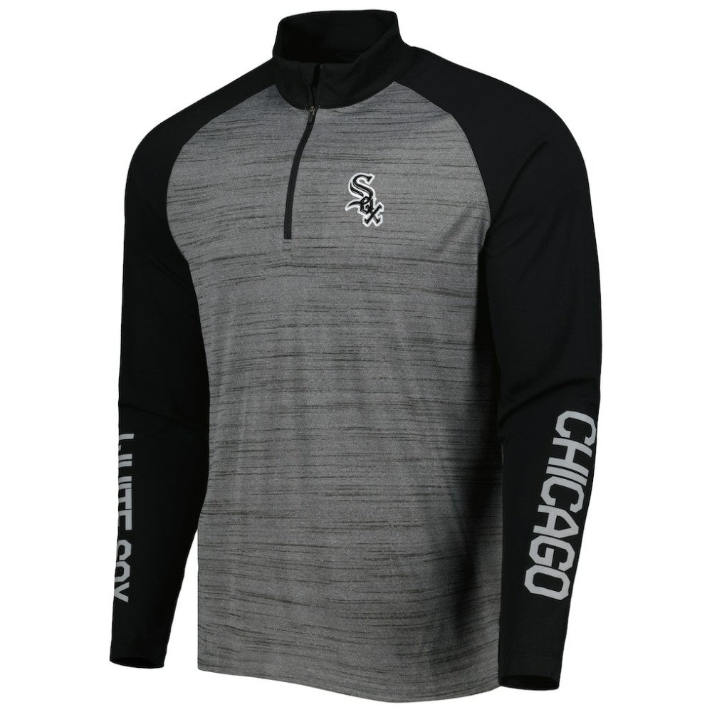 Chicago White Sox Levelwear Vandal Raglan Quarter-Zip Top Sale