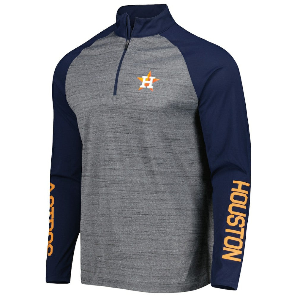 Houston Astros Levelwear Vandal Raglan Quarter-Zip Top Sale