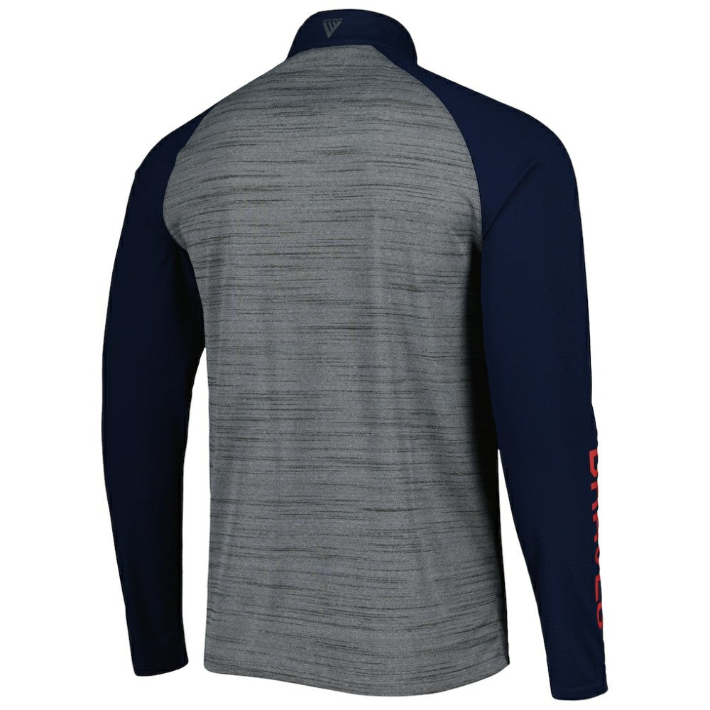 Atlanta Braves Levelwear Vandal Raglan Quarter-Zip Top discount