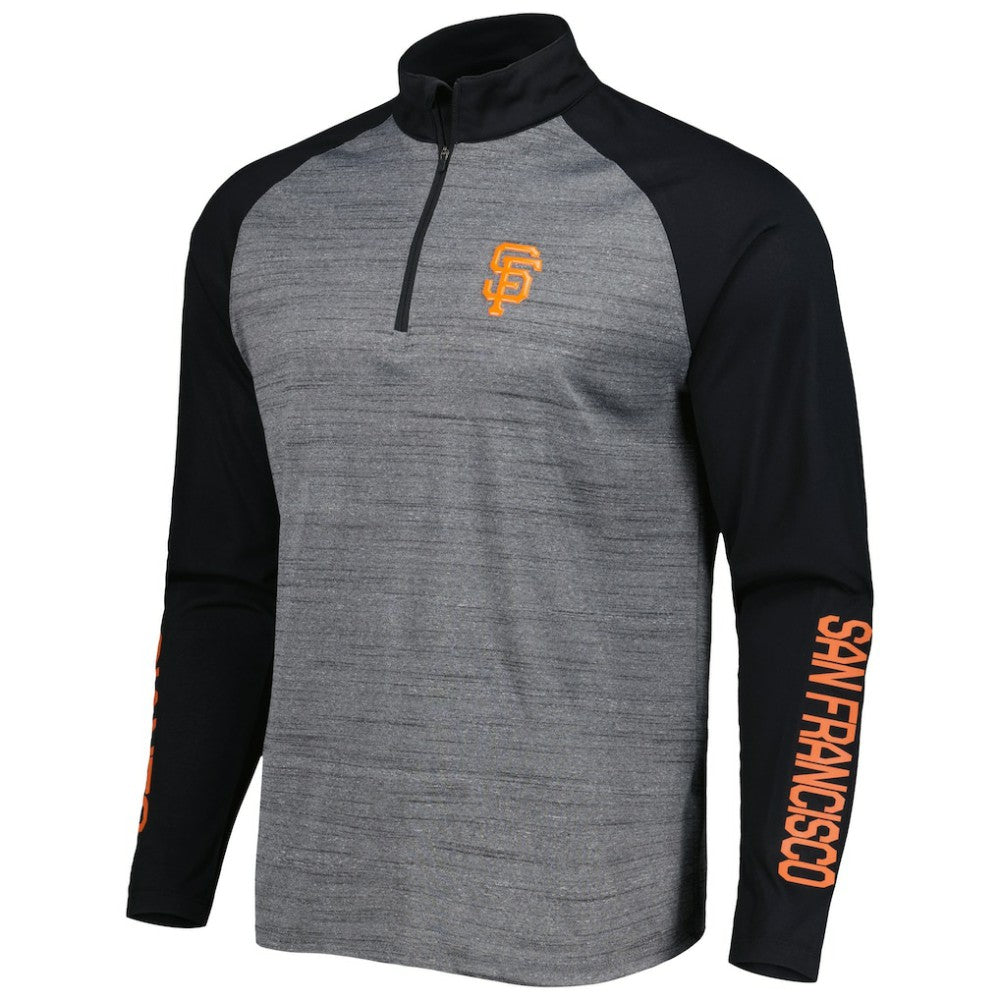 San Francisco Giants Levelwear Vandal Raglan Quarter-Zip Top On Sale