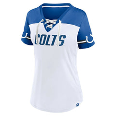 Jonathan Taylor Indianapolis Colts Women's Athena Name & Number V-Neck Top White - Fanatics