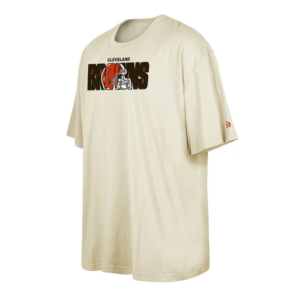 Cleveland Browns New Era 2023 NFL Draft Big & Tall T-Shirt Cream - NFL