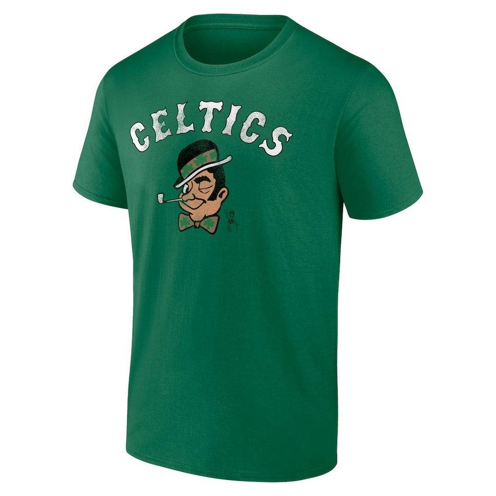 NBA - Boston Celtics Push Ahead T-Shirt - Kelly Green