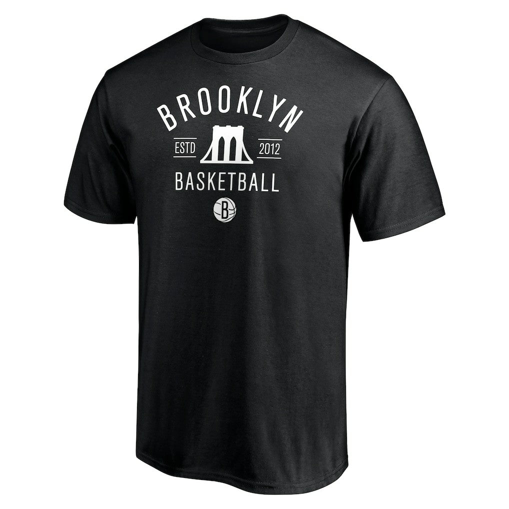NBA - Brooklyn Nets Push Ahead T-Shirt - Black