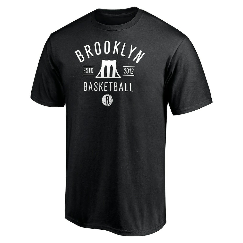 NBA - Brooklyn Nets Push Ahead T-Shirt - Black