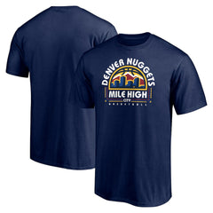 NBA - Denver Nuggets Push Ahead T-Shirt - Navy