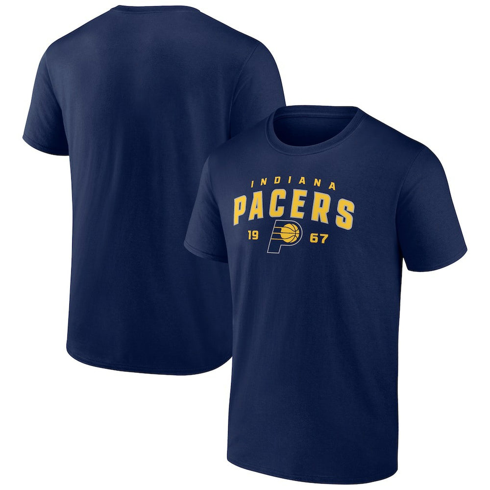 NBA - Indiana Pacers Rebel Logo T-Shirt - Navy