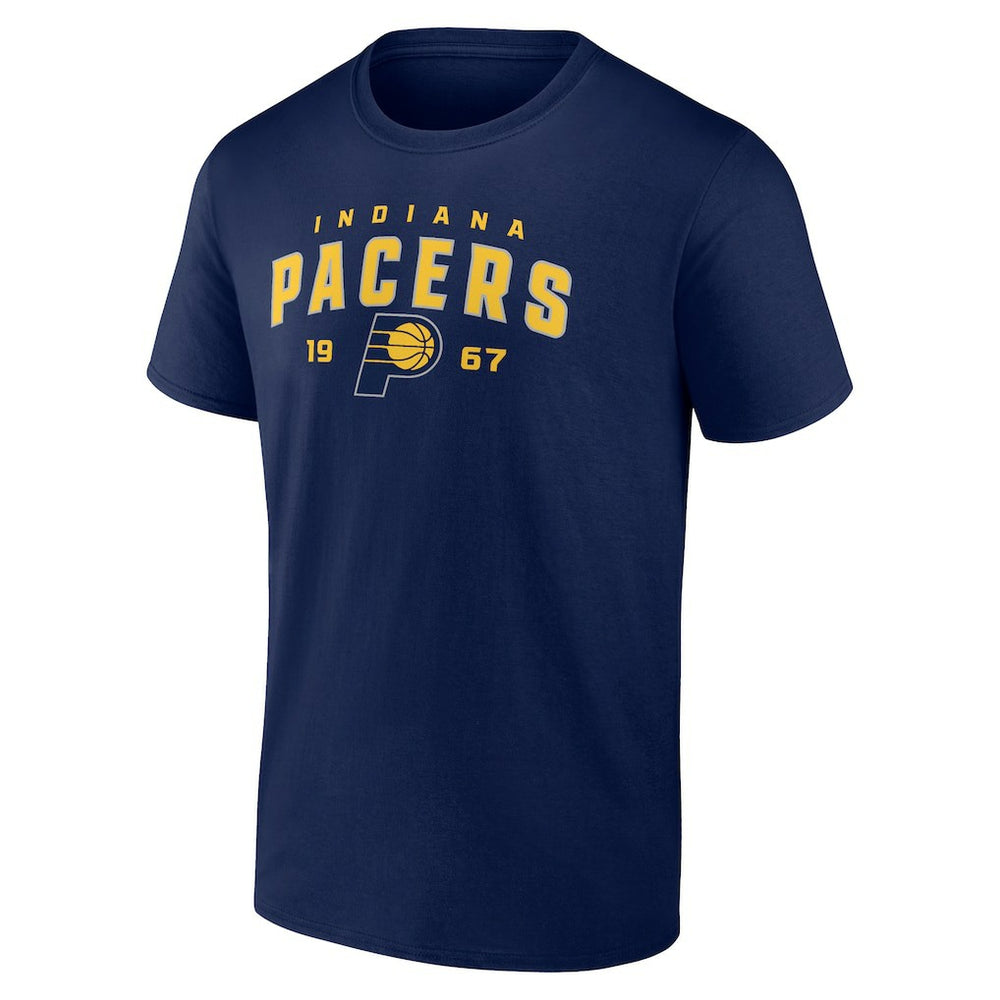 NBA - Indiana Pacers Rebel Logo T-Shirt - Navy