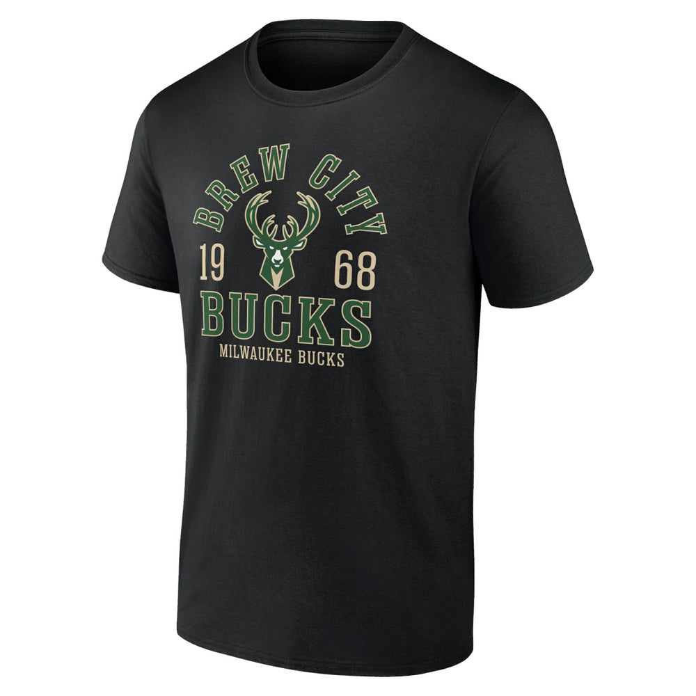 NBA - Milwaukee Bucks The Extras T-Shirt - Black
