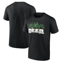 NBA - Milwaukee Bucks Core Hometown Launch T-Shirt - Black