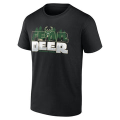 NBA - Milwaukee Bucks Core Hometown Launch T-Shirt - Black