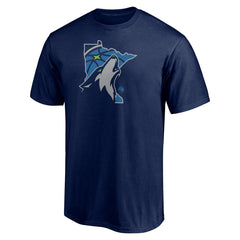 NBA - Minnesota Timberwolves Push Ahead T-Shirt - Navy