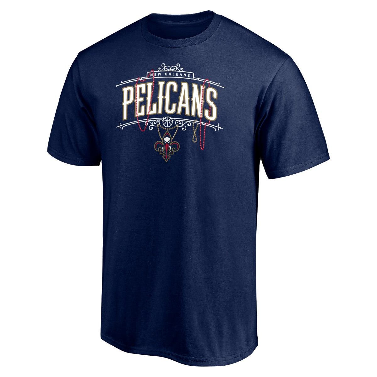 NBA - New Orleans Pelicans Push Ahead T-Shirt - Navy