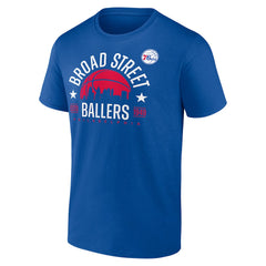 NBA - Philadelphia 76ers Core Hometown Launch T-Shirt - Royal