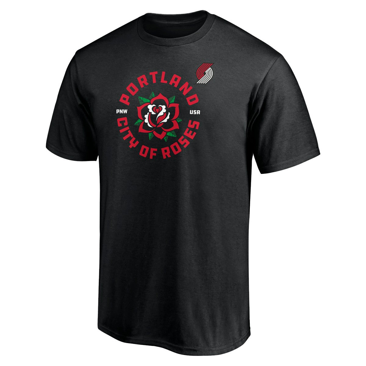 NBA - Portland Trail Blazers Push Ahead T-Shirt - Black