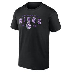 NBA - Sacramento Kings Rebel Logo T-Shirt - Black