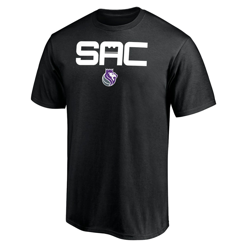NBA - Sacramento Kings Push Ahead T-Shirt - Black