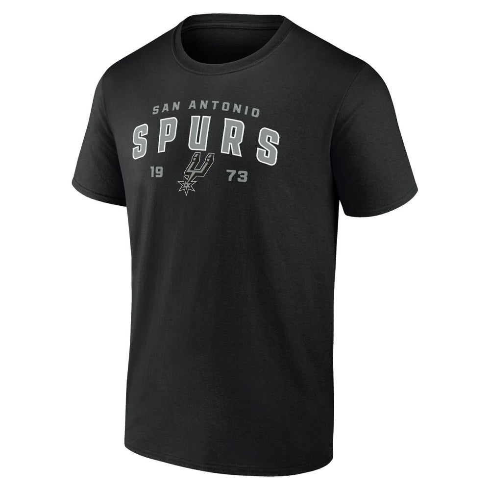 NBA - San Antonio Spurs Rebel Logo T-Shirt - Black