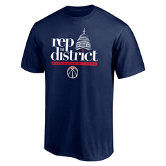 NBA - Washington Wizards Push Ahead T-Shirt - Navy