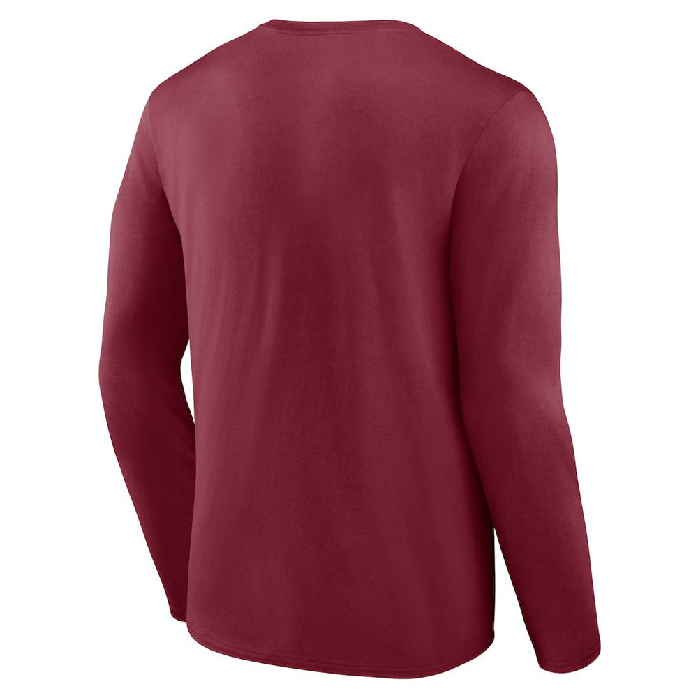 NBA - Cleveland Cavaliers Let's Go Long Sleeve T-Shirt - Garnet