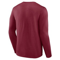NBA - Cleveland Cavaliers Let's Go Long Sleeve T-Shirt - Garnet