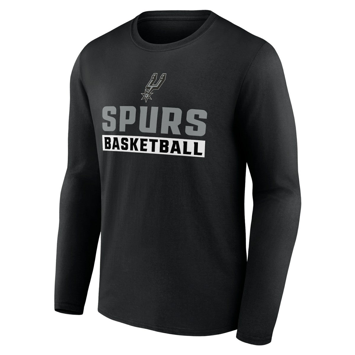 NBA - San Antonio Spurs Let's Go Long Sleeve T-Shirt - Black