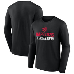 NBA - Toronto Raptors Let's Go Long Sleeve T-Shirt - Black