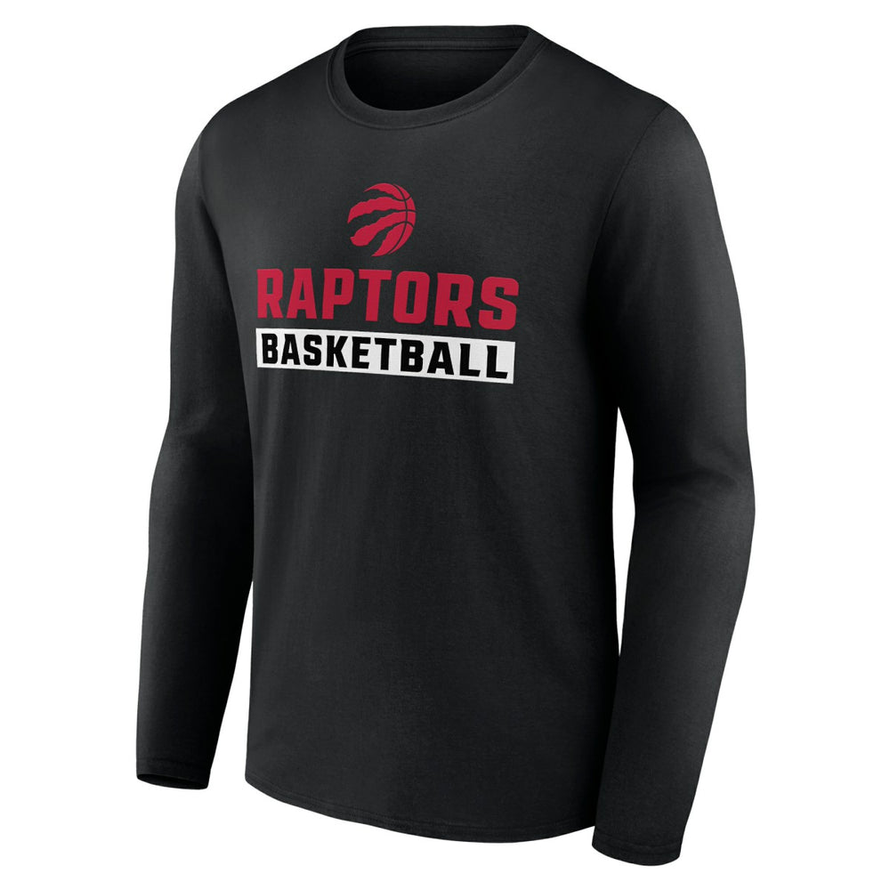 NBA - Toronto Raptors Let's Go Long Sleeve T-Shirt - Black