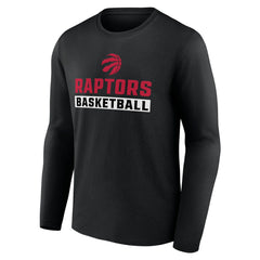 NBA - Toronto Raptors Let's Go Long Sleeve T-Shirt - Black