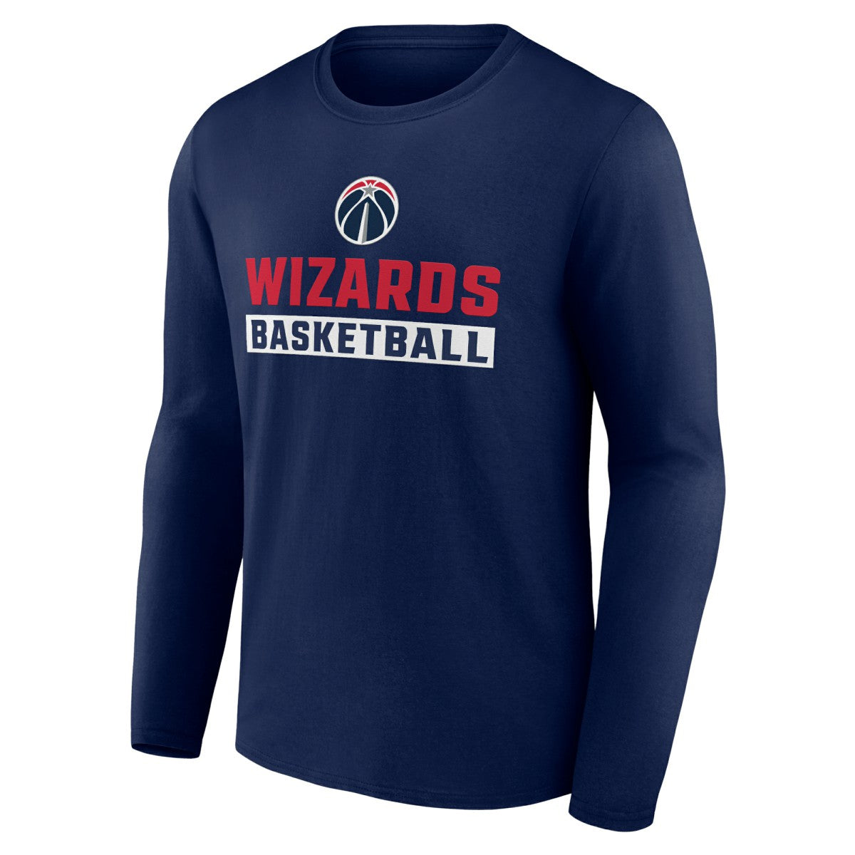 NBA - Washington Wizards Let's Go Long Sleeve T-Shirt - Navy