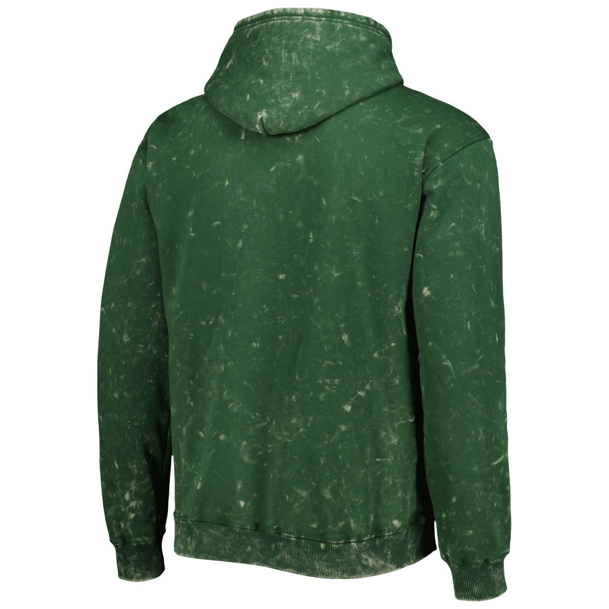 NBA - Milwaukee Bucks The Wild Collective Unisex Tonal Acid Wash Pullover Hoodie - Hunter Green