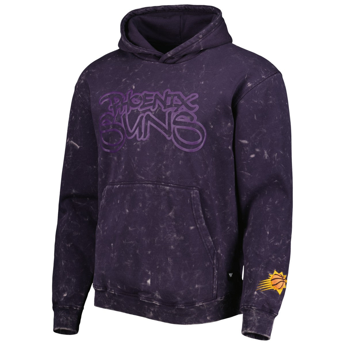 NBA - Phoenix Suns The Wild Collective Unisex Tonal Acid Wash Pullover Hoodie - Purple
