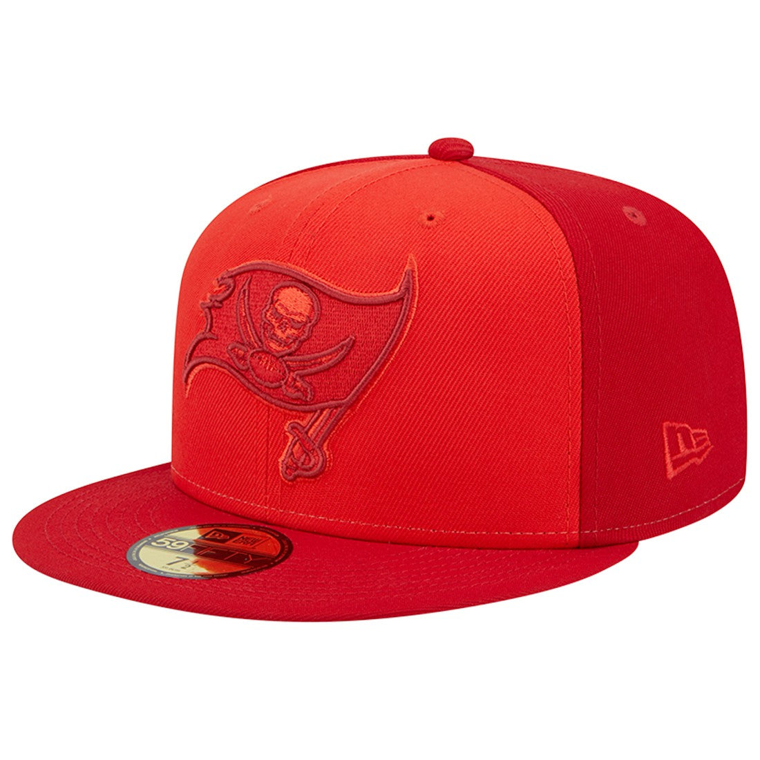 Tampa Bay Buccaneers New Era Tri-Tone 59FIFTY Fitted Hat Red - NFL