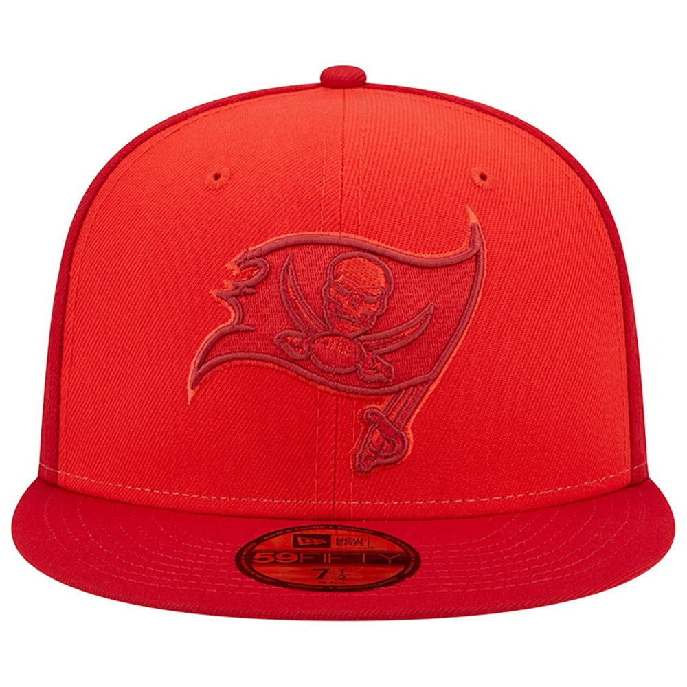 Tampa Bay Buccaneers New Era Tri-Tone 59FIFTY Fitted Hat Red - NFL