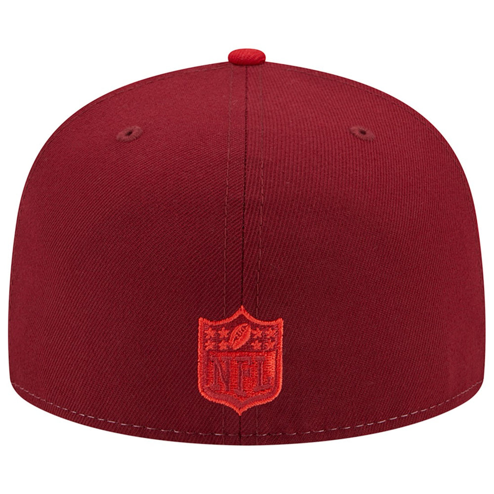 Tampa Bay Buccaneers New Era Tri-Tone 59FIFTY Fitted Hat Red - NFL