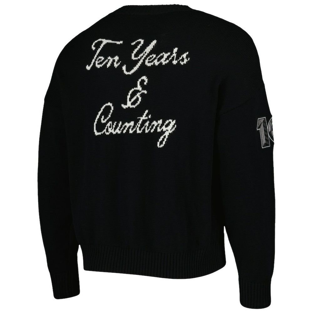 NBA - Brooklyn Nets AUTHMADE 10th Anniversary Pullover Sweater - Black