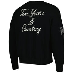 NBA - Brooklyn Nets AUTHMADE 10th Anniversary Pullover Sweater - Black