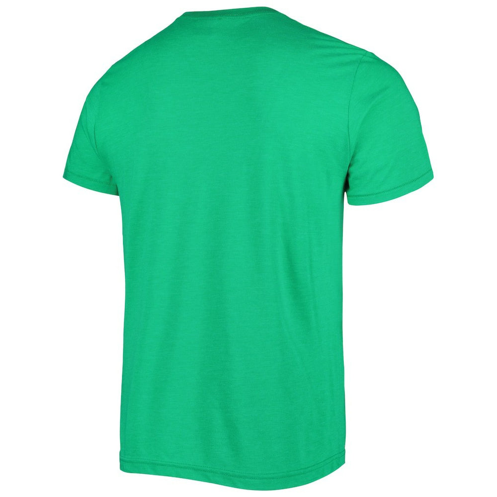Joe Namath New York Jets Homage Unisex Unisex Caricature Retired Player Tri-Blend T-Shirt Heather Green - NFL