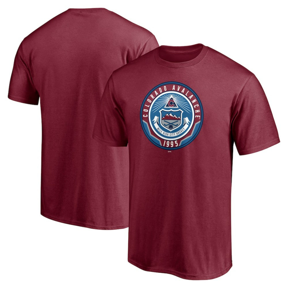 Colorado Avalanche - Hometown Collection Push Ahead T-Shirt Burgundy