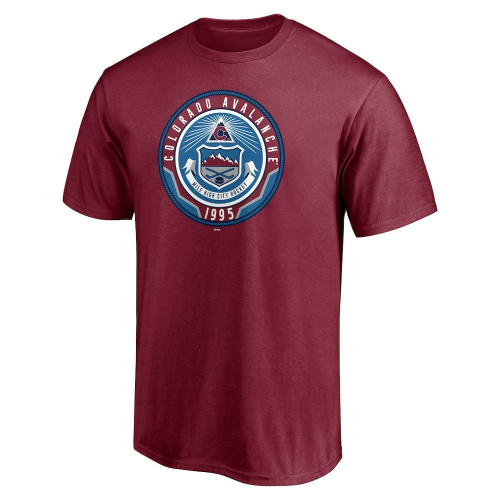 Colorado Avalanche - Hometown Collection Push Ahead T-Shirt Burgundy